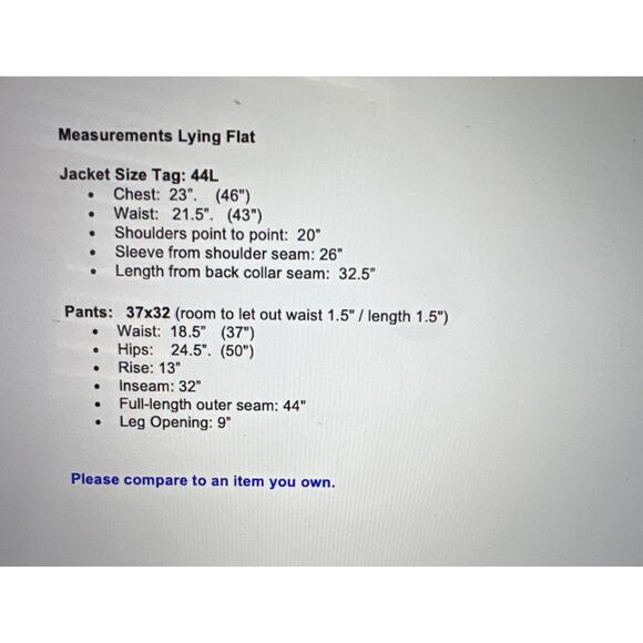 Hart Schaffner Marx 44L 37x32 Solid Navy Blue Nailhead Quality 2 Piece Suit - Picture 3 of 16